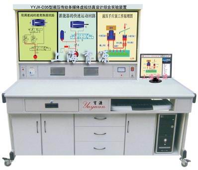 液压传动多媒体虚拟仿真综合实验装置