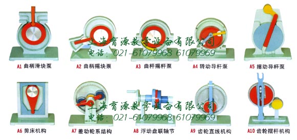 机构运动简图的测绘及分析实验模型