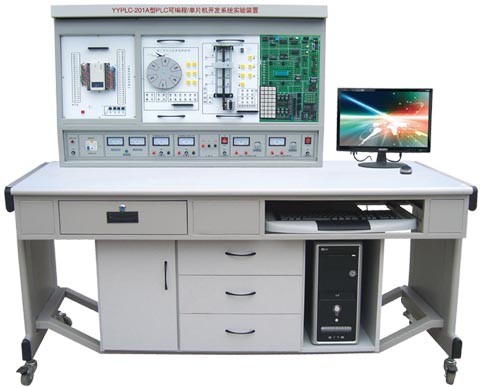 PLC可编程控制器及单片机实验开发系统综合实验实验台