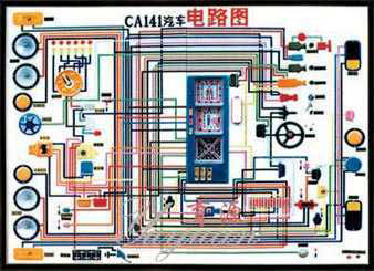 东风EQ1090型汽车电教板