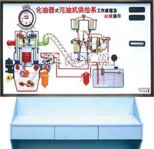 化油器式汽油机供组系工作原理及故障演示台