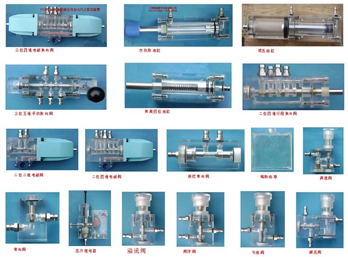四合一透明液压传动实验装置